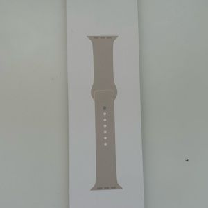 Apple Watch Starlight Sport Band 41mm New With Tags in Box Unopened